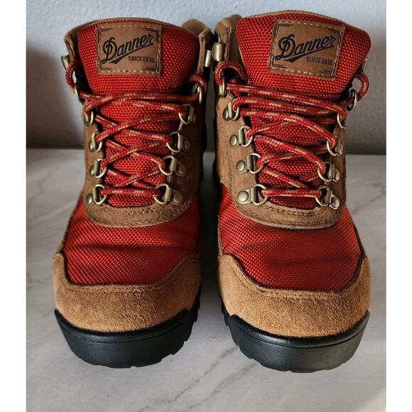 DANNER JAG Women's Monk's Robe Bossa Nova Brick Red Hiking BOOTS 37357 Excellent